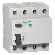 Диференційний вимикач (ПЗВ) Schneider Electric EZ9 (Easy9) 4P 25А 30мА тип AC міні-фото